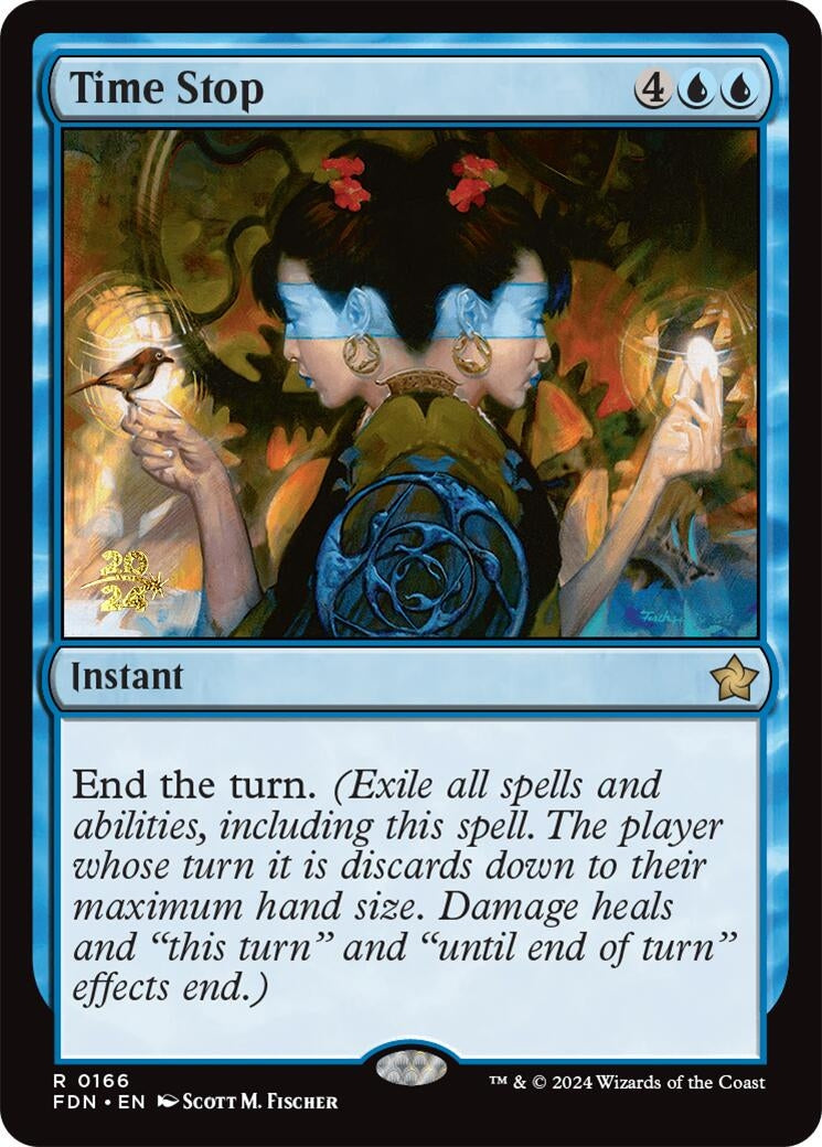 Image for Time Stop (166) (PRE) - Magic: The Gathering
