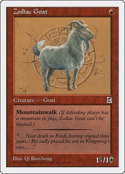 Zodiac Goat (132) (PTK)
