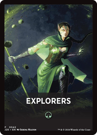 Explorers Theme Card (42) (J25)