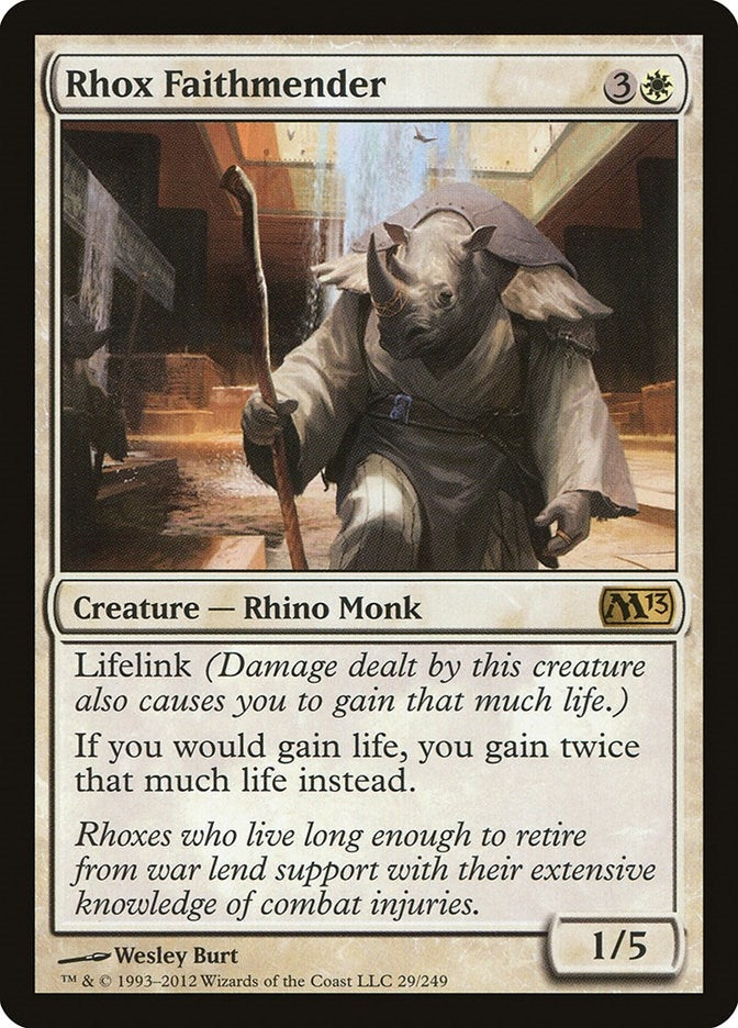 Rhox Faithmender (29) (M13) Japanese