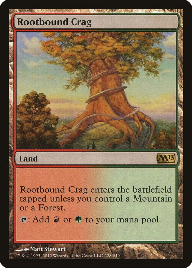 Rootbound Crag (228) (M13) Japanese