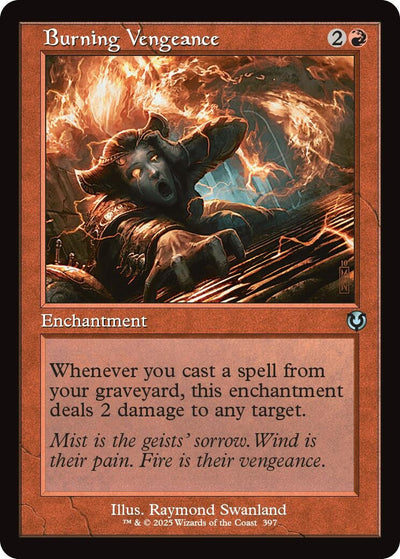 Burning Vengeance (Retro Frame) (397) (INR)
