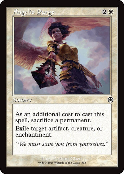 Angelic Purge (Retro Frame) (333) (INR)