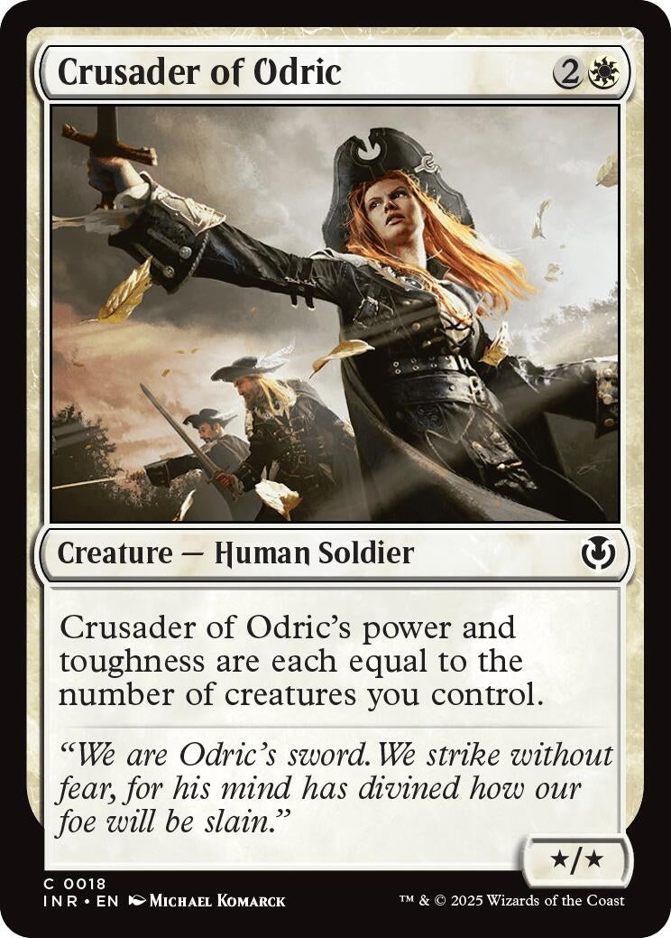 Image for Crusader of Odric (18) (INR) - Magic: The Gathering