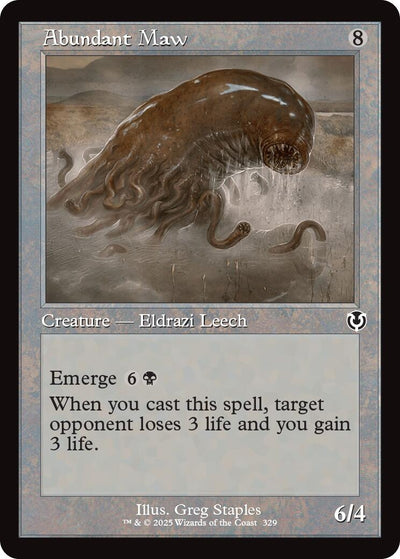 Abundant Maw (Retro Frame) (329) (INR)
