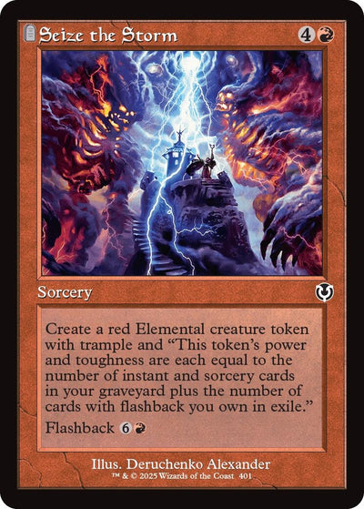 Seize the Storm (Retro Frame) (401) (INR)