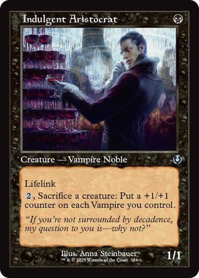 Indulgent Aristocrat (Retro Frame) (384) (INR)