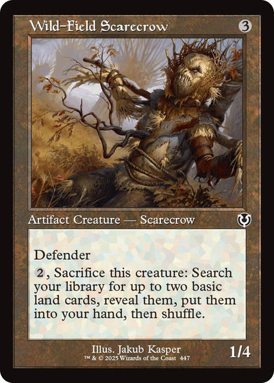 Wild-Field Scarecrow (Retro Frame) (447) (INR)