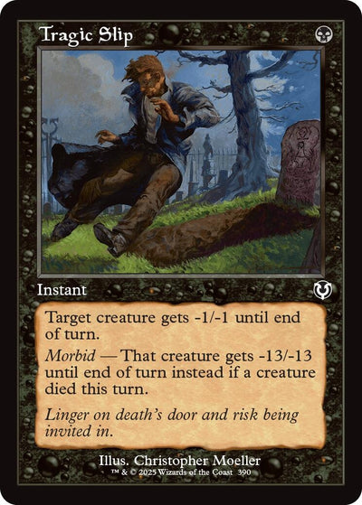 Tragic Slip (Retro Frame) (390) (INR)