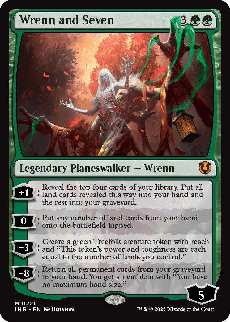 Image for Wrenn and Seven (226) (INR) - Magic: The Gathering
