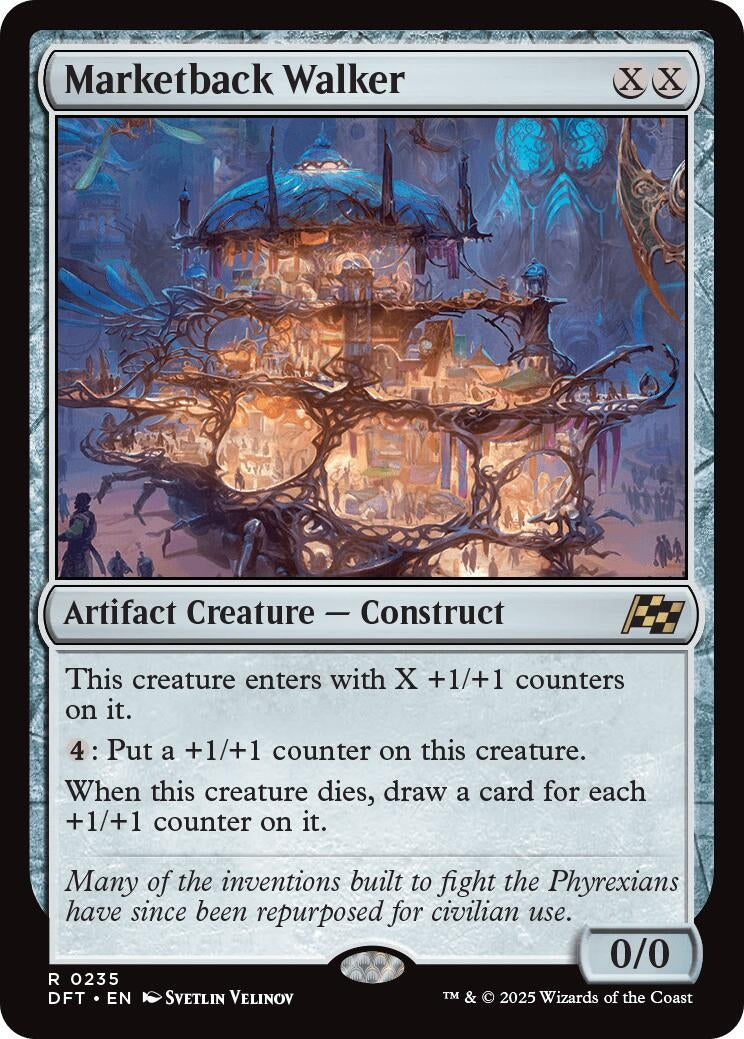Image for Marketback Walker (235) (DFT) - Magic: The Gathering