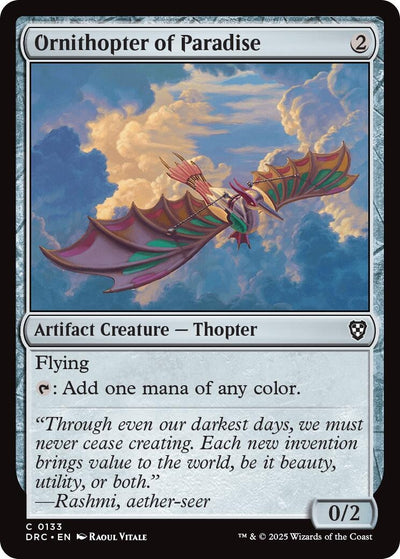 Ornithopter of Paradise (133) (DRC)