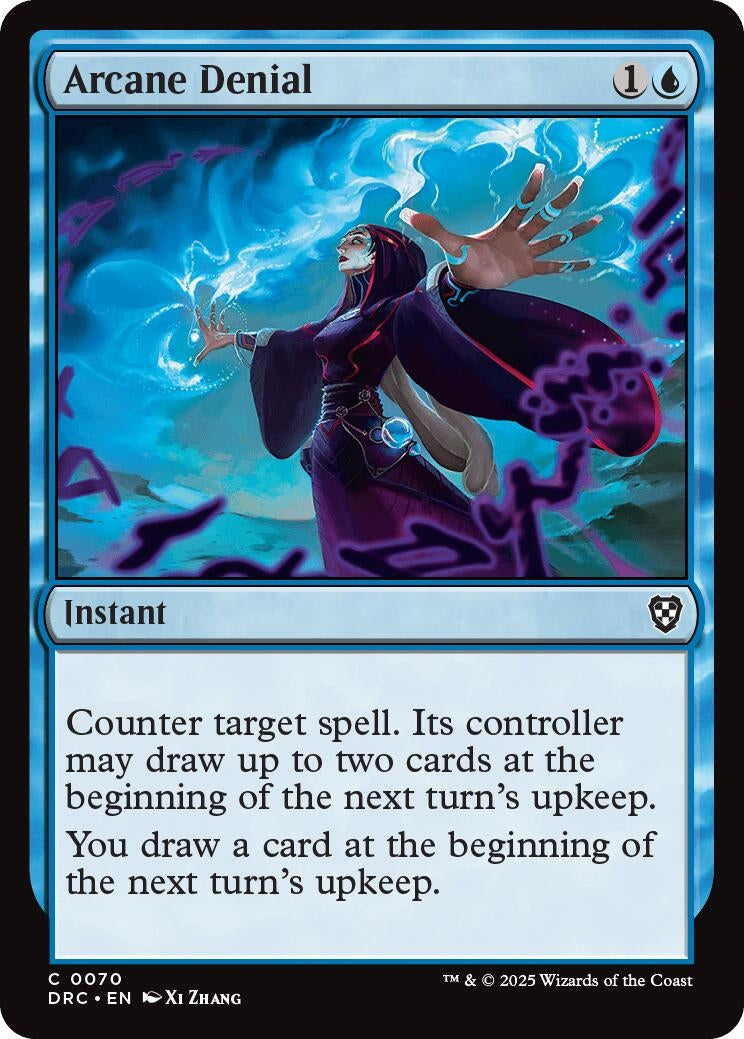 Image for Arcane Denial (70) (DRC) - Magic: The Gathering
