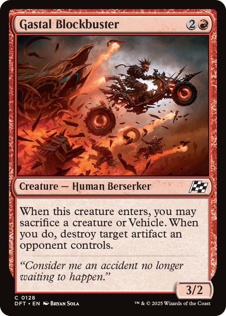 Image for Gastal Blockbuster (128) (DFT) - Magic: The Gathering