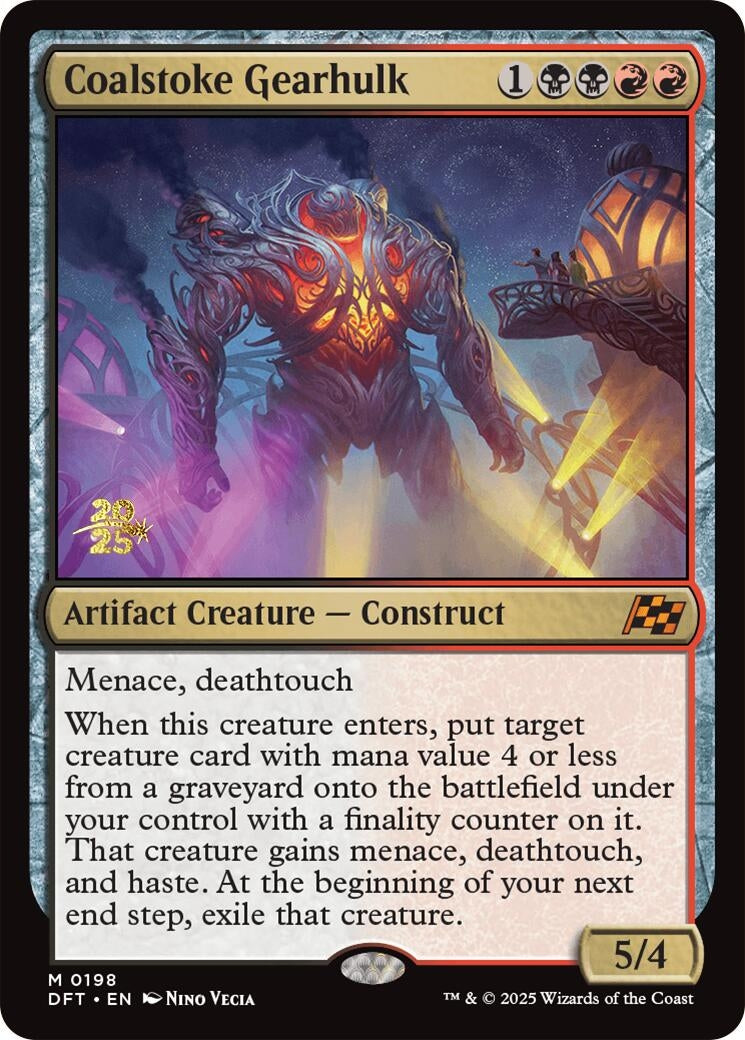 Image for Coalstoke Gearhulk (198) (PRE) - Magic: The Gathering