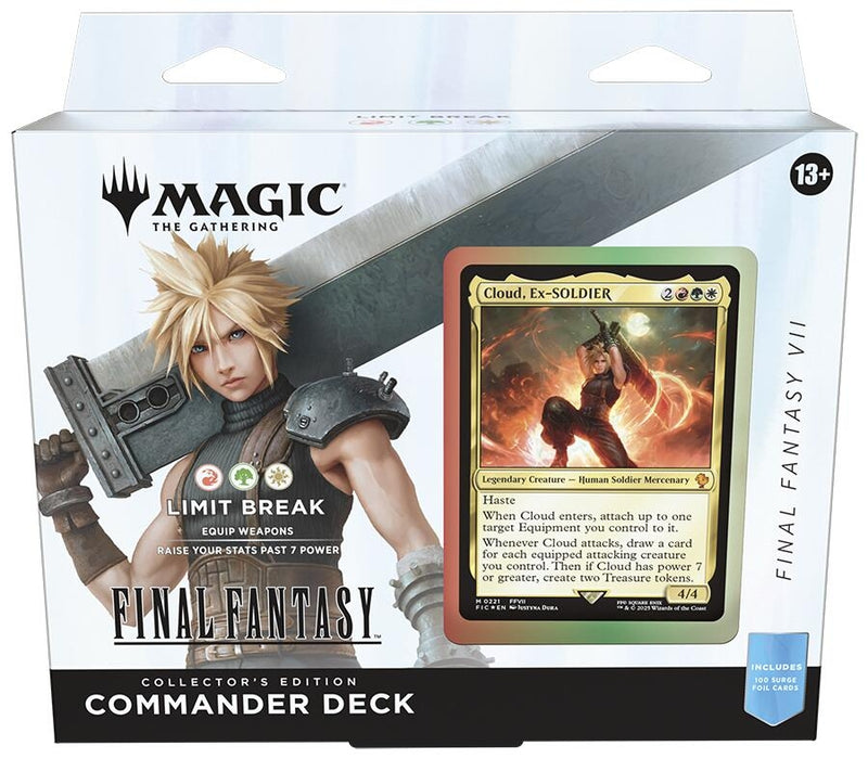 Image for FINAL FANTASY Commander Deck - FINAL FANTASY VII Limit Break (Collector's Edition) - Magic: The Gathering