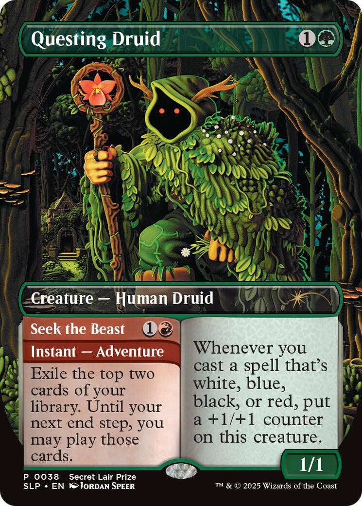 Image for Questing Druid (38) (SLP) - Magic: The Gathering