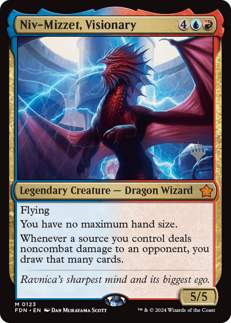 Image for Niv-Mizzet, Visionary (123) (PPDSK) - Magic: The Gathering