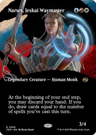 Narset, Jeskai Waymaster (Borderless) (365) (TDM)