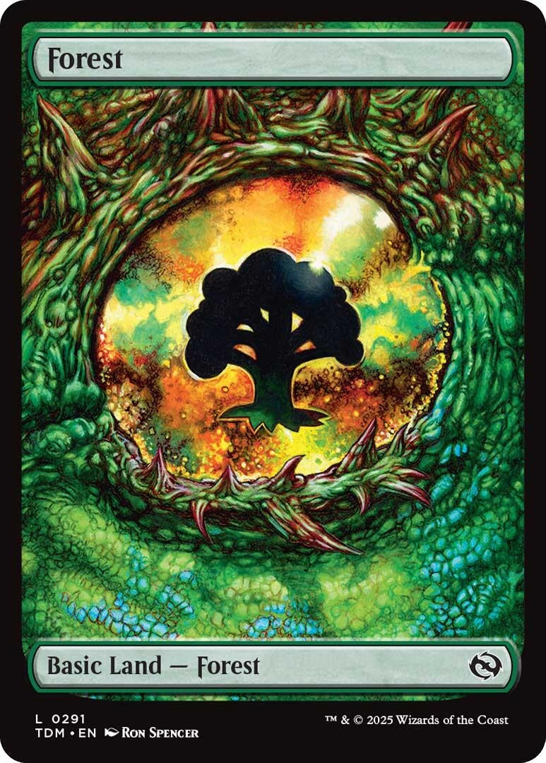 Image for Forest (0291) (291) (TDM) - Magic: The Gathering
