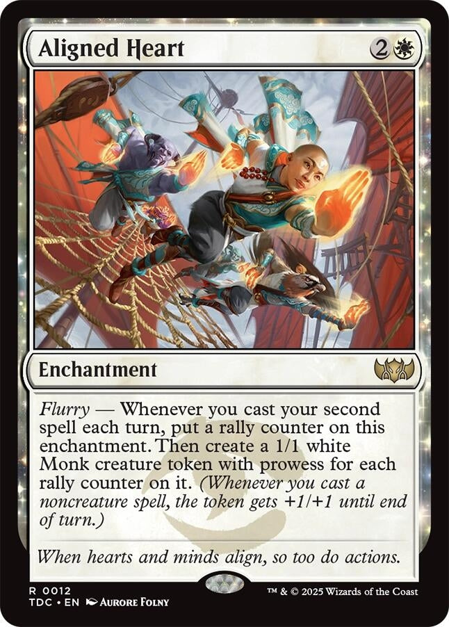 Image for Aligned Heart (12) (TDC) - Magic: The Gathering