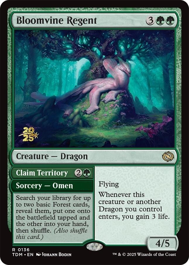 Image for Bloomvine Regent (136) (PRE) - Magic: The Gathering