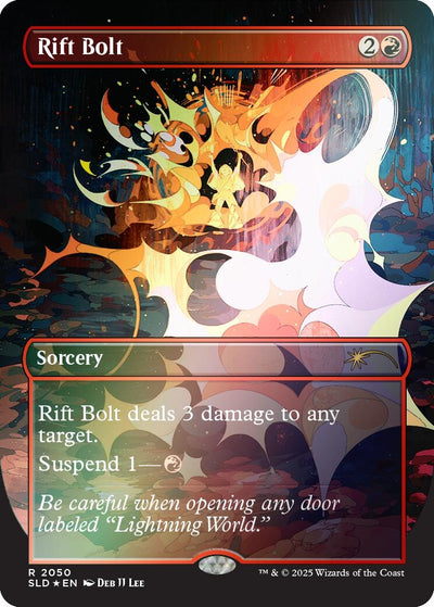Rift Bolt (2050) (Rainbow Foil) (2050) (SLD)