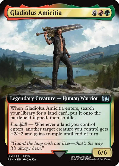 Gladiolus Amicitia (Extended Art) (489) (FIN)