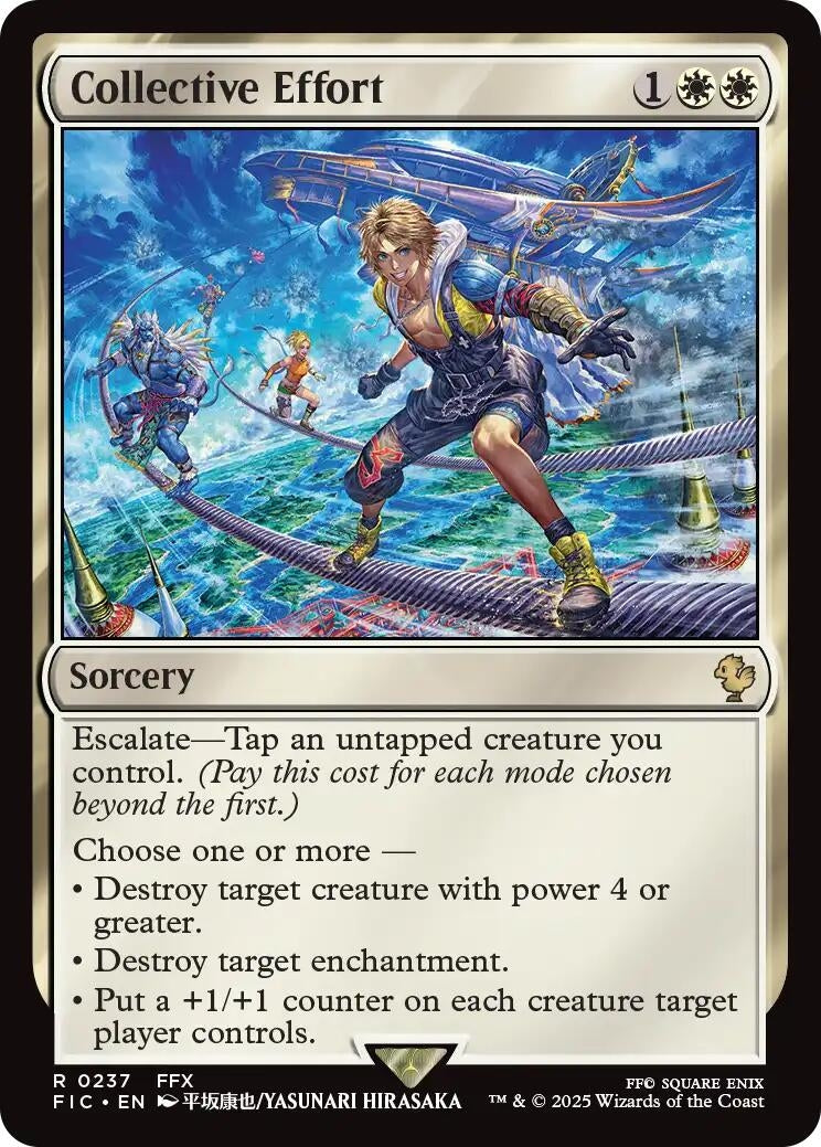 Image for Collective Effort (237) (FIC) - Magic: The Gathering