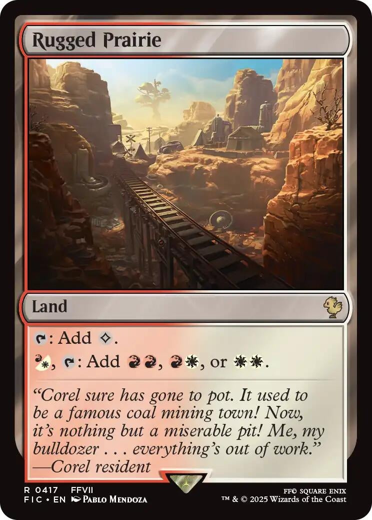Image for Rugged Prairie (417) (FIC) - Magic: The Gathering