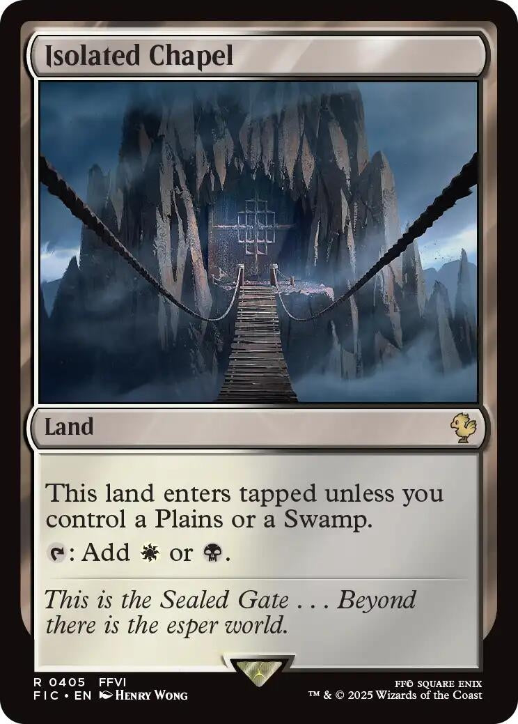 Image for Isolated Chapel (405) (FIC) - Magic: The Gathering