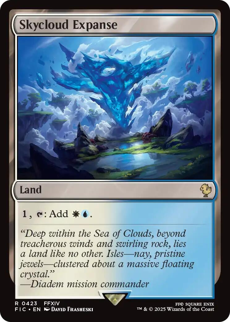 Image for Skycloud Expanse (423) (FIC) - Magic: The Gathering