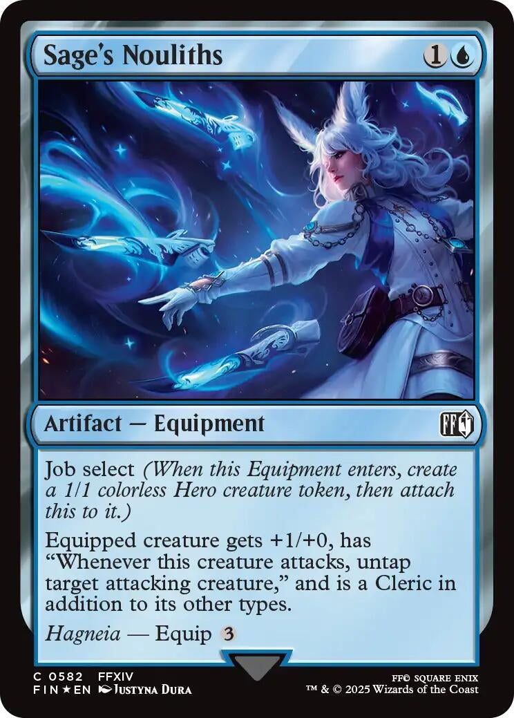 Sage's Nouliths (Surge Foil) (582) (FIN) Japanese