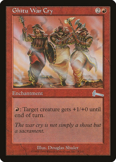 Ghitu War Cry (78) (ULG)
