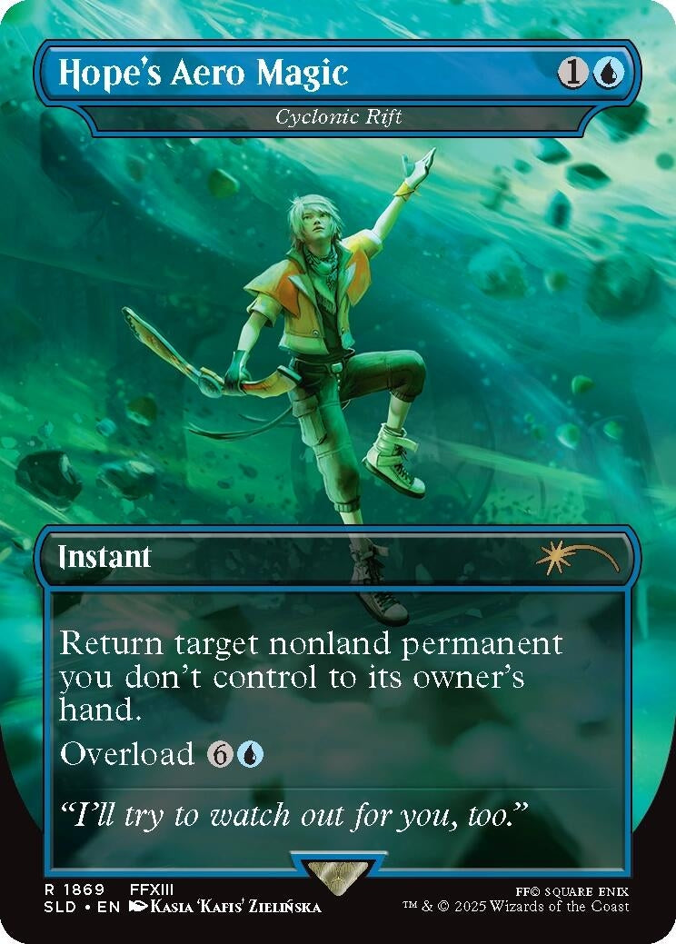 Image for Hope's Aero Magic - Cyclonic Rift (1869) (SLD) - Magic: The Gathering