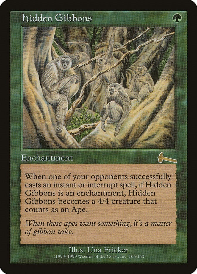 Hidden Gibbons (104) (ULG) Japanese