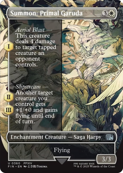 Summon: Primal Garuda (Borderless) (360) (FIN)