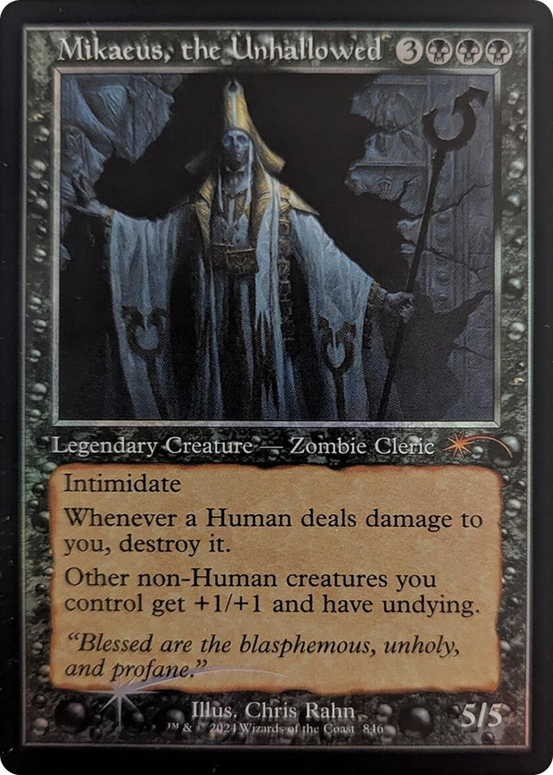 Image for Mikaeus, the Unhallowed (Retro Frame) (846) (SLD) - Magic: The Gathering
