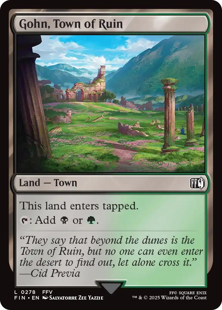 Gohn, Town of Ruin (278) (FIN) Japanese