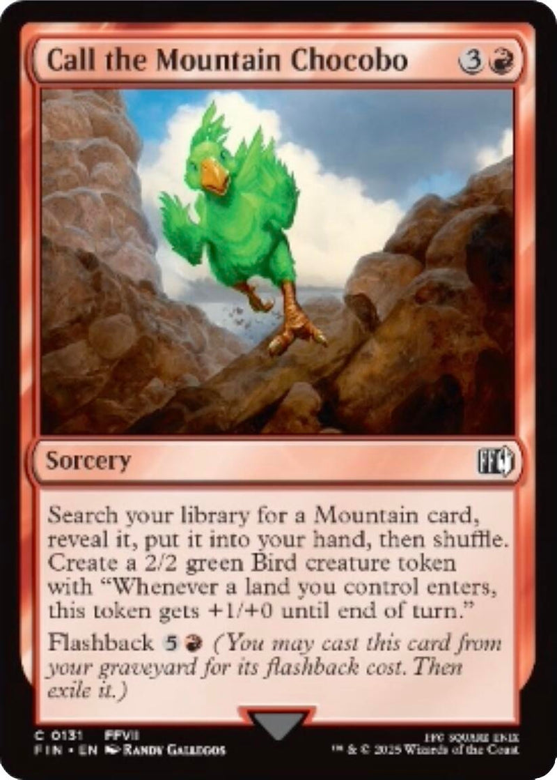 Call the Mountain Chocobo (131) (FIN) Spanish