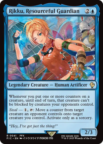 Rikku, Resourceful Guardian (Surge Foil) (41) (FIC)