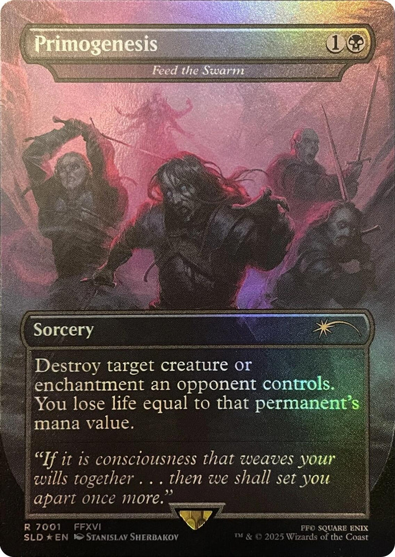 Primogenesis - Feed the Swarm (Rainbow Foil) (7001) (SLD) Japanese