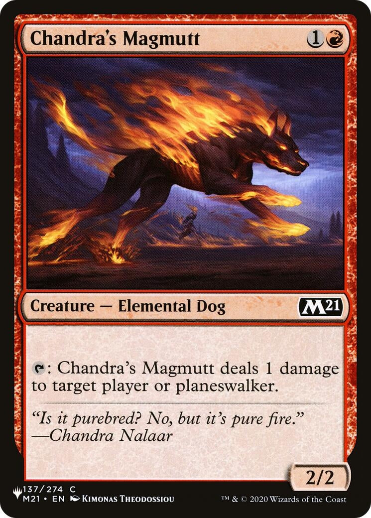 Chandra's Magmutt (137/274) (LIST)