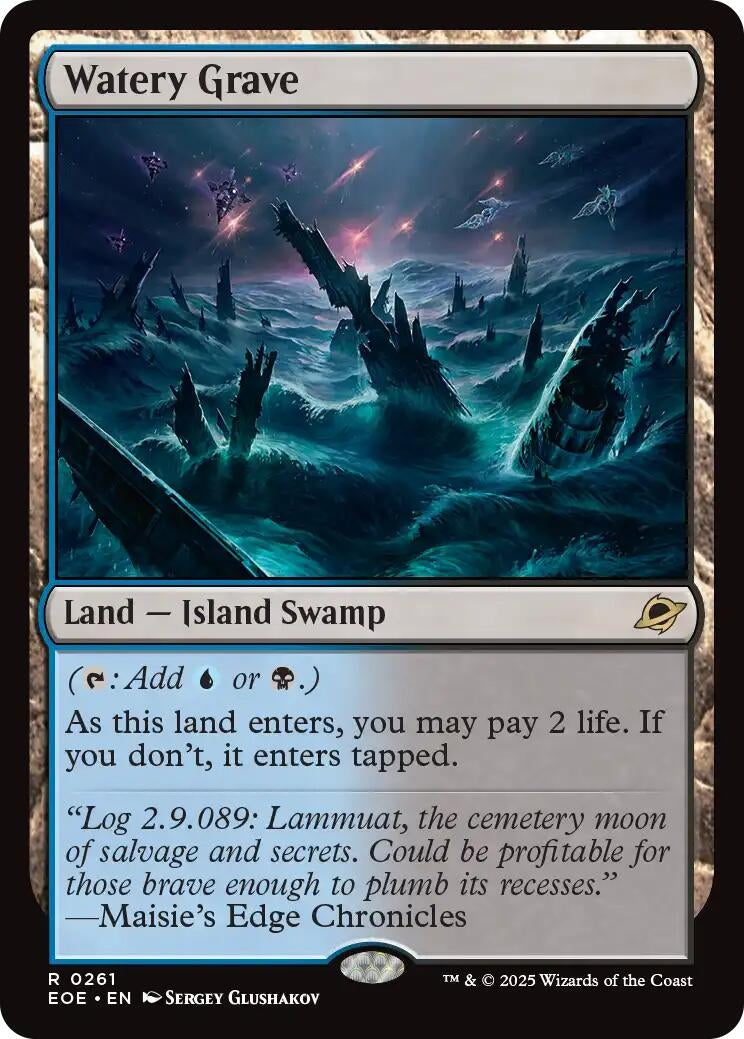 Image for Watery Grave (261) (EOE) - Magic: The Gathering