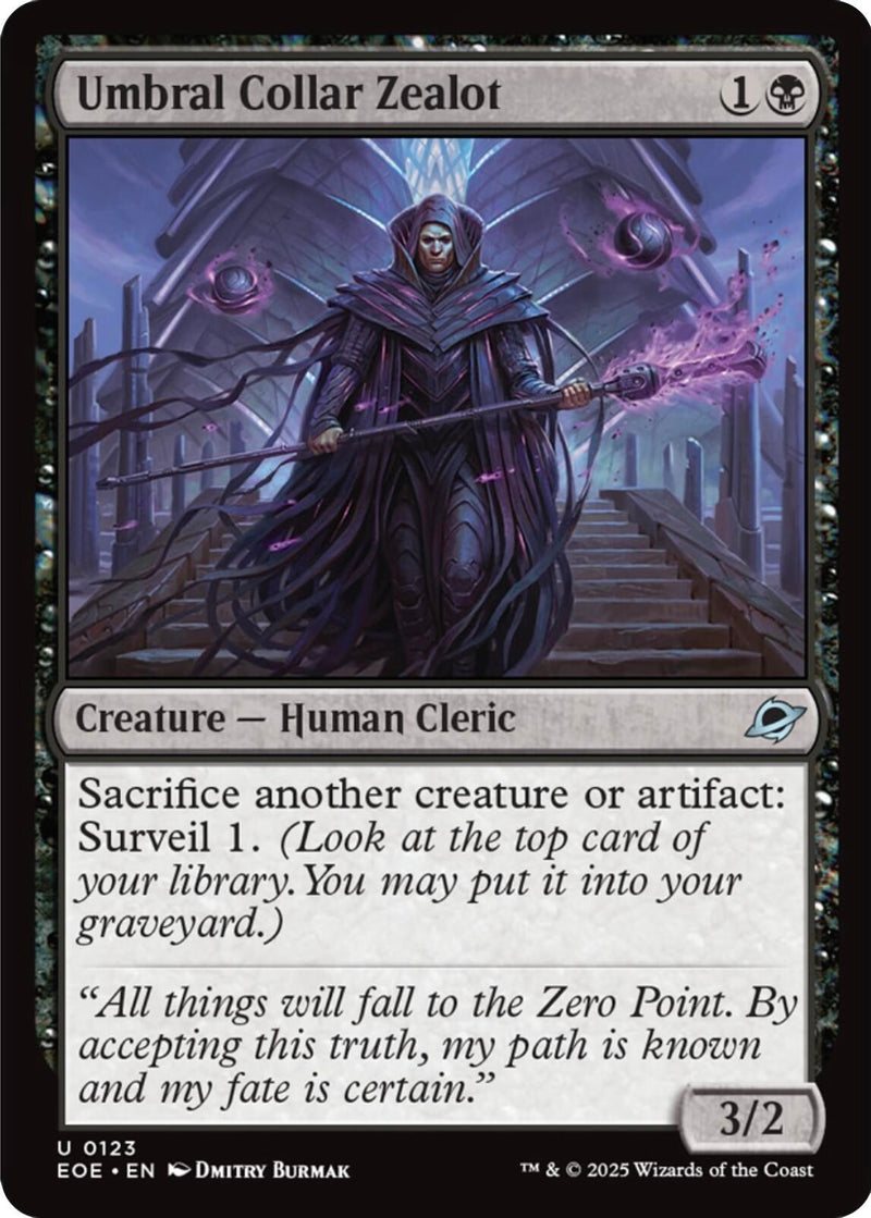 Image for Umbral Collar Zealot (123) (EOE) - Magic: The Gathering