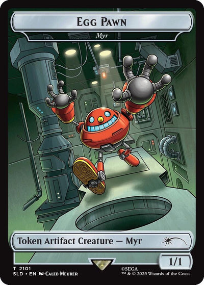 Egg Pawn - Myr Token (2101) (SLD)
