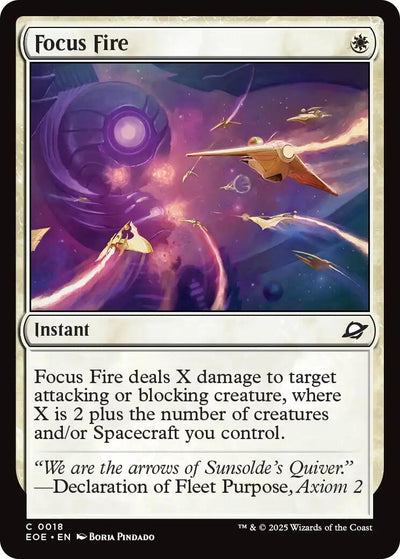 Focus Fire (18) (EOE) Japanese
