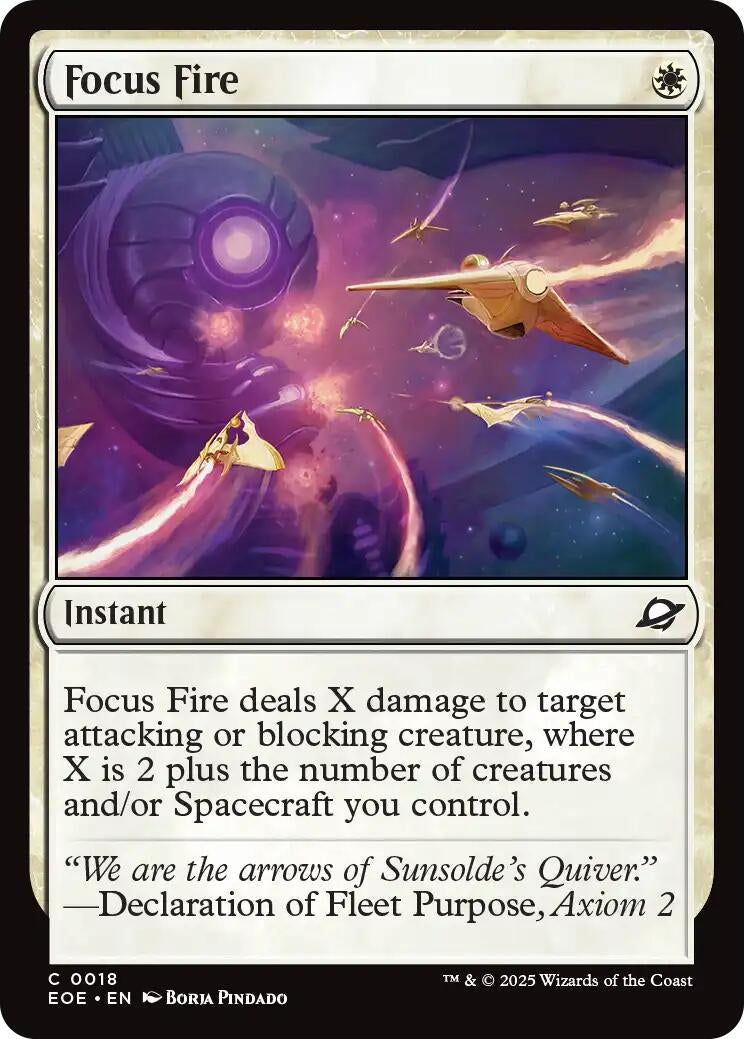 Focus Fire (18) (EOE) Japanese