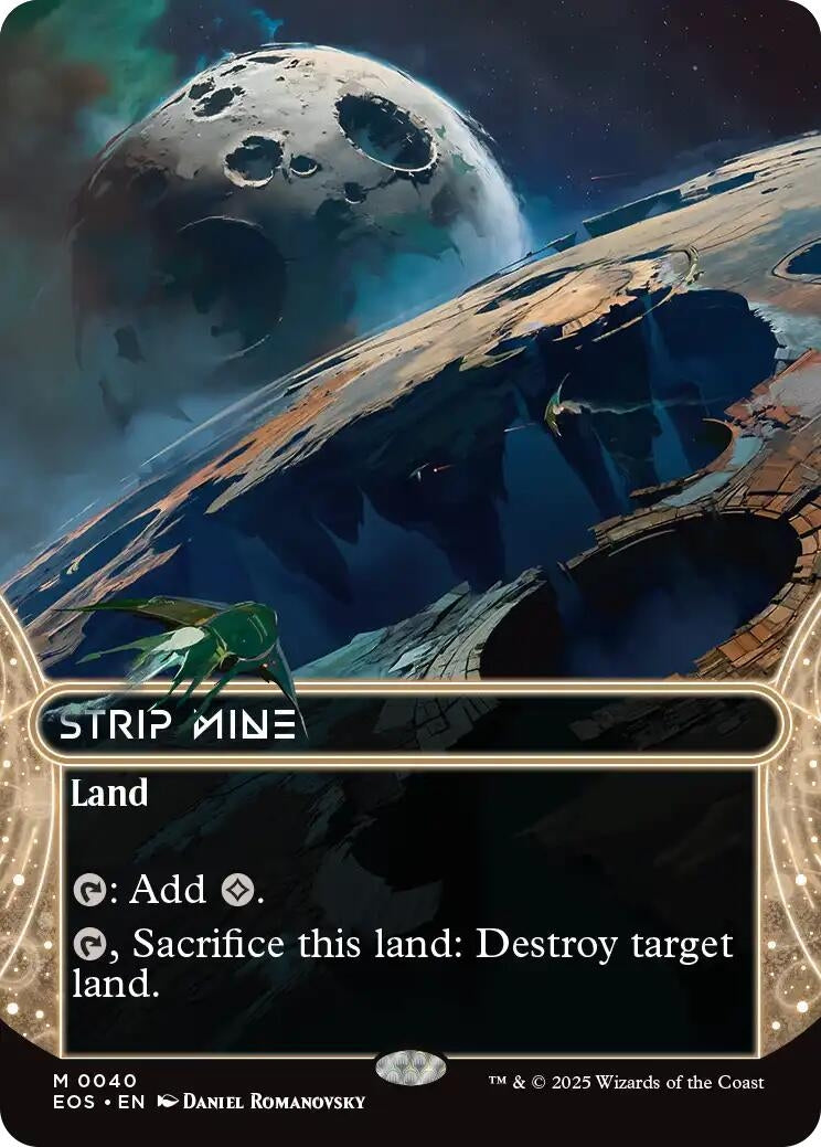 Image for Strip Mine (0040) (Borderless) (40) (EOS) - Magic: The Gathering