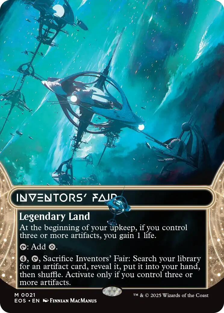 Image for Inventors' Fair (0021) (Borderless) (21) (EOS) - Magic: The Gathering
